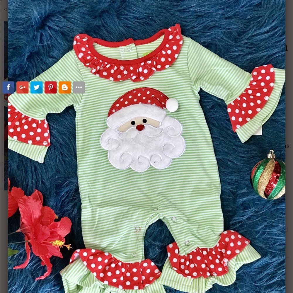 Baby Christmas romper